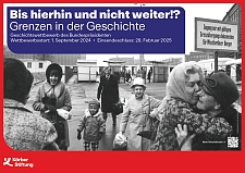 Plakat zum Geschichtswettbewerb des Bundespräsidenten 2024/2025